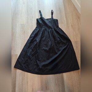 A New Day Black Midi Dress NWT XL